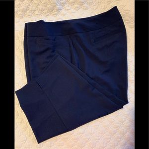 EUC Worthington 22W navy blue capris modern fit